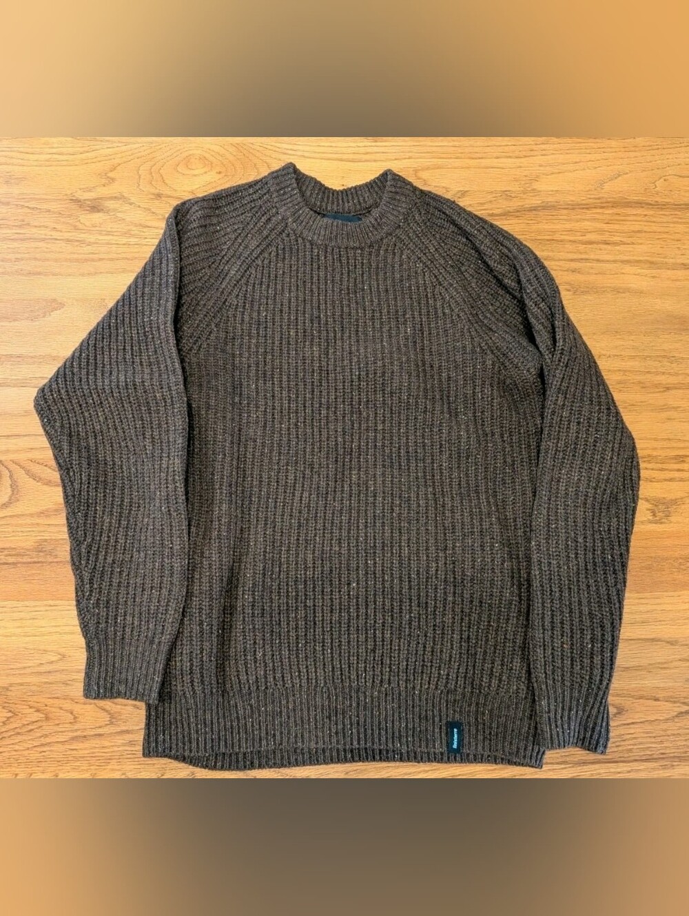 Finisterre Men's Mora Jumper Sweater - Woodsmoke Size Small